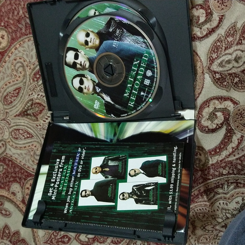 The Matrix Reloaded DVD - Picture 4 of 6